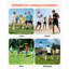 Ensemble de golf à disque, ensemble de démarrage de golf à disque de 8 pièces, disques de vol pour débutants pour l'entraînement en force de tout le corps, avec le poids, le milieu de gamme, le pilote, approuvé PDGA, pour la cour extérieure, la pelouse, la plage et le parc