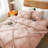 Solayne Boho Tufted Duvet Cover Set – Textured Geometric Pattern, Corner Ties & Zipper Closure-111549004-111548996