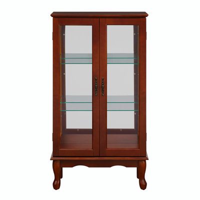 Bringier 43.5'' H x 26'' W Wood Display Case