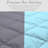All Season Reversible Bamboo Comforter Down with Alternative Filling-836822296-939075254