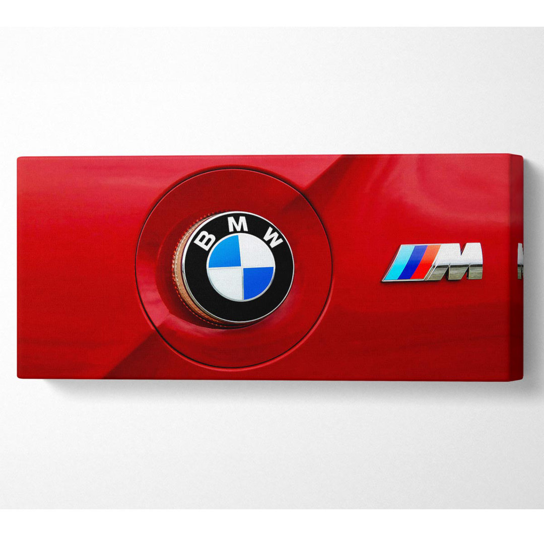 Bmw Abzeichen - Kunstdrucke auf Leinwand - Wrapped Canvas