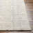 Rectangle Makila Abstract Machine Woven Polyester/Polypropylene Area Rug in Light Gray/Beige-1258515940