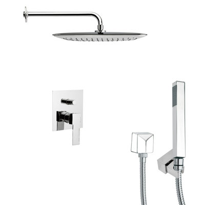 Orsino Complete Shower System with Rough in-Valve
