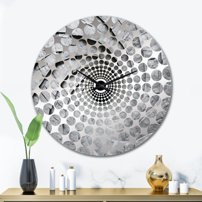 Maevah - Abstract Spirals Wall Clock