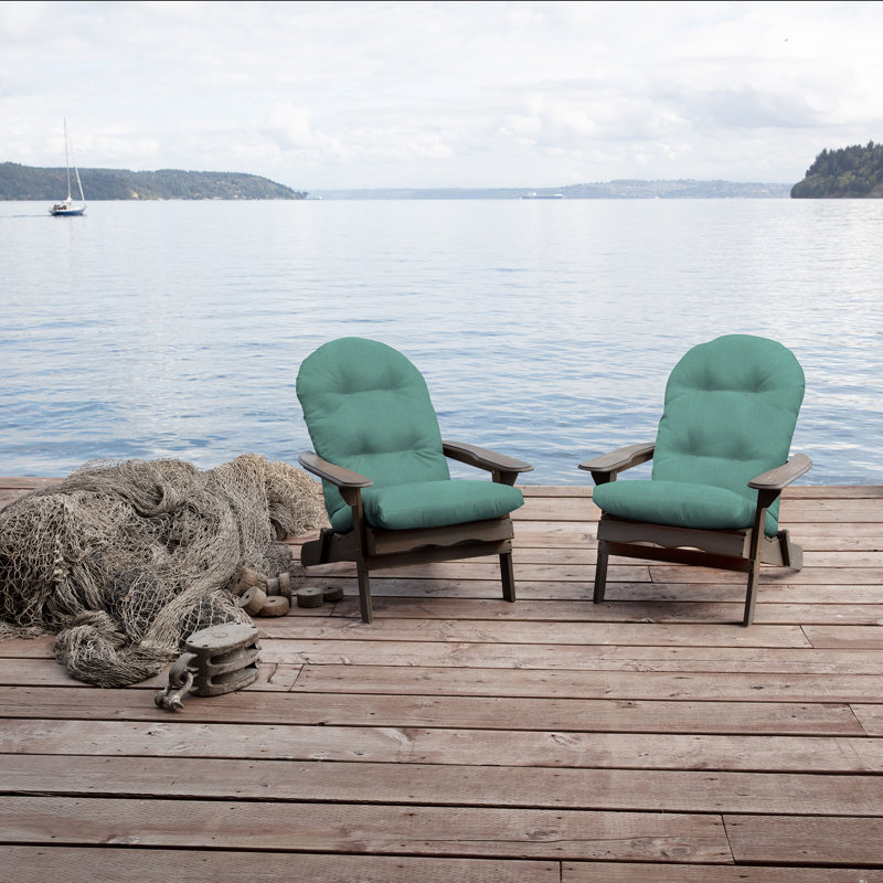ARDEN Outdoor Seat/Back Cushion, Seafoam Green