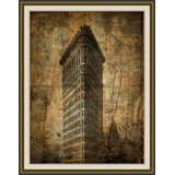 Steampunk Flatiron Building Print