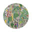Sabi Jungle Beige Vegan Leather Round Coasters-1204487312