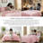 Southshore Fine Linens Vilano Oversized Quilt Set, Double-Brushed Microfiber Lightweight Quilted Bedding and 1 Pillow Sham, Twin/Twin XL, Pastel Pink-1048792251-1001114979