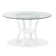 Trellis Round Glass Dining Table