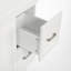 Meuble-lavabo simple de 30 po de style shaker, lavabo en résine, charnières à fermeture en douceur, traditionnel, salle de bain
