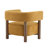 Lejon Boucle Upholstered Accent Chair With Rubberwood Legs-112296351-112296350