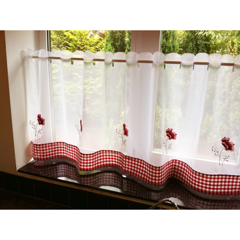 Anakie Semi Sheer Single Curtain, 149 W x 60 D cm