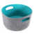 Turquoise/gris sélectionné