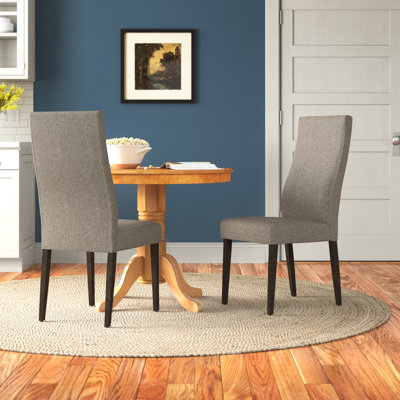 19.3'' H Tufted Linen Upholstered Side Chair