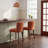 Danley 27'' Luxury Upholstered Counter Stools-2092432795