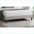 Queen Size Burlap Fabric Platform Bed Frame - Light Brown, No Box Spring Needed, Vintage Modern Style for Master Bedroom