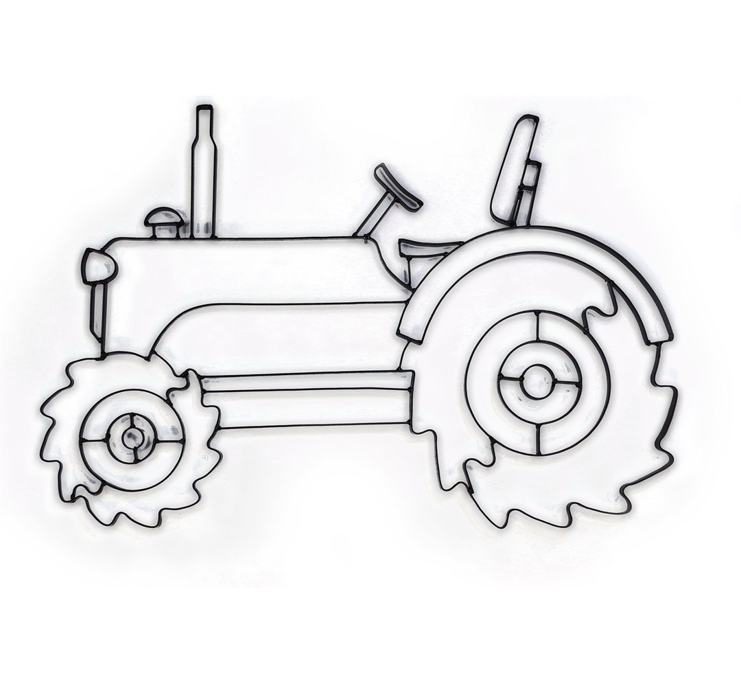 Handmade Farmhouse People Wall Decor on Metal August Grove®