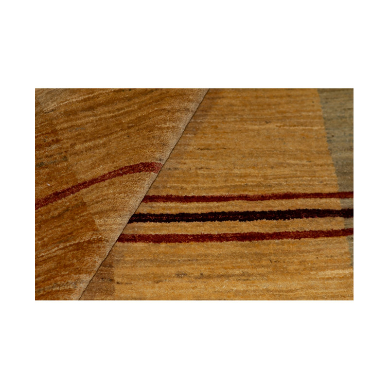 Wool Striped Area Rug