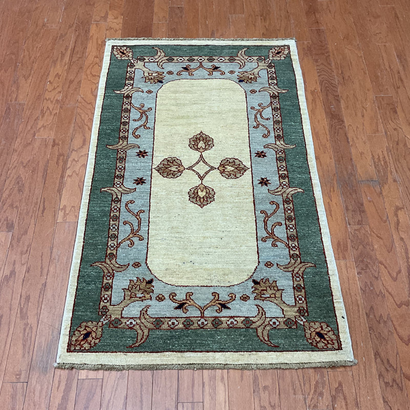  Tapis en laine fait à la main Oushak