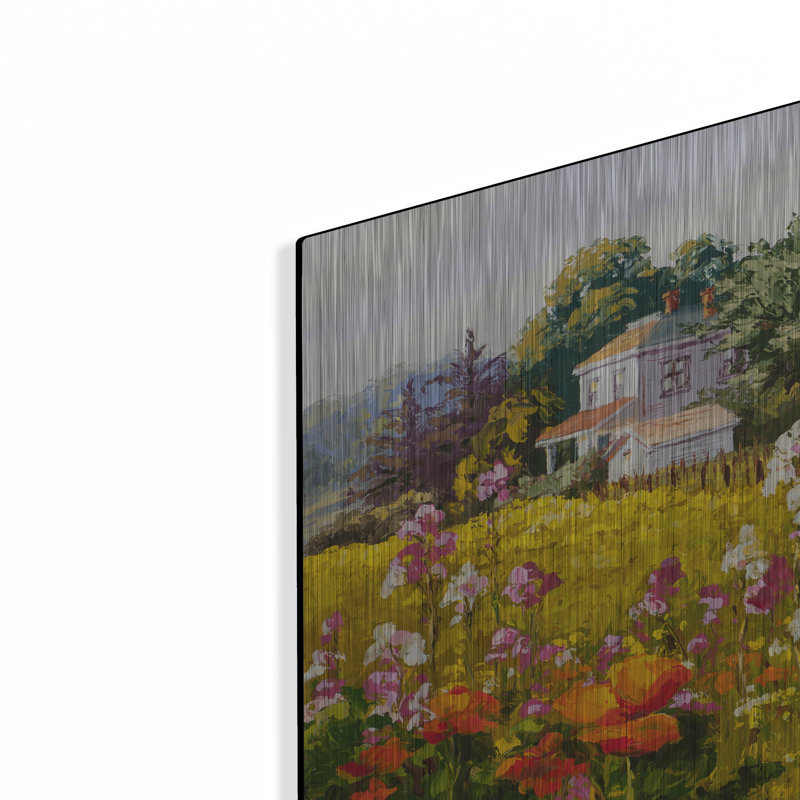  «Symphony of Spring» par Erin Dertner, art mural en métal, 16 po x 12 po, H 12 po x l 16 po