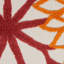 Tapis intérieur / extérieur jaune / rouge / vert à motif floral Geib-839251520