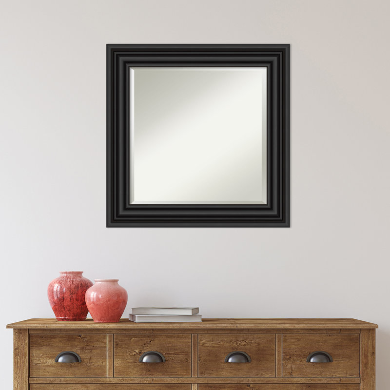 Miroir mural biseauté Lago, 26 po x 26 po