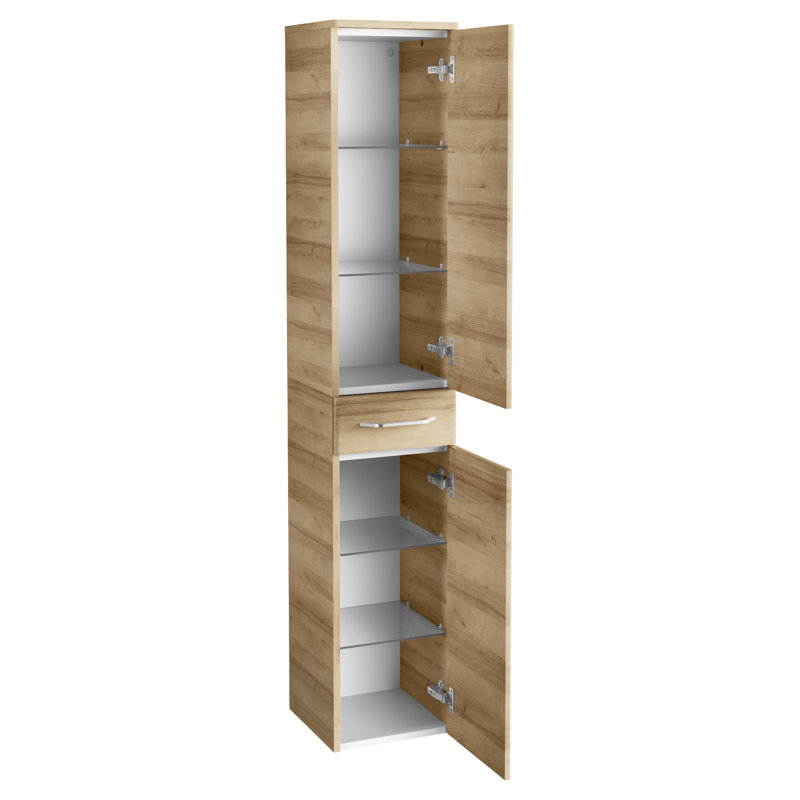 Milano Bathroom Cabinet, Knotted oak