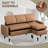 Kainon 73.6" 3-Seater Upholstered Sofa Couch-1720592765