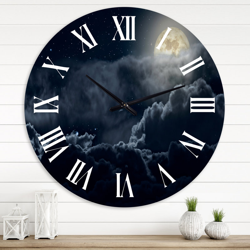 Horloge murale nautique et côtière, Surdimensionné