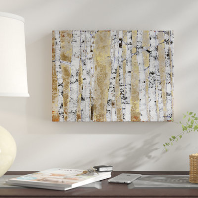" October Birch Grove " by Norman Wyatt Jr. Acrylic Print