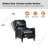 Neliyah 28.75" Wide Genuine Leather Recliner-105914585