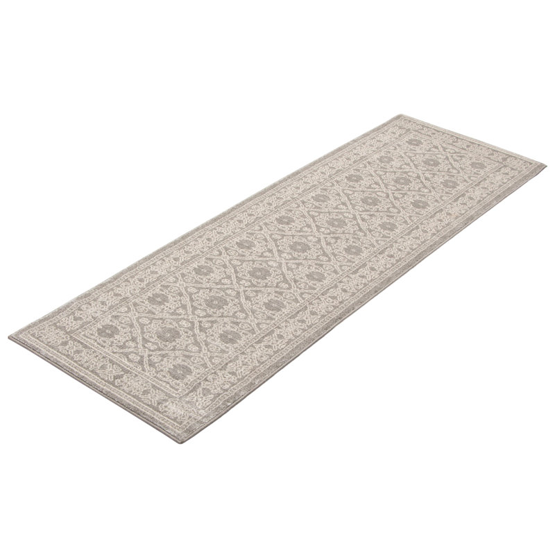 Tapis gris Bosch, Tapis de couloir 2 pi 7 po x 8 pi