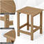 Lanet Square Outdoor Side Table - 36 cm W 36 cm D-764292019