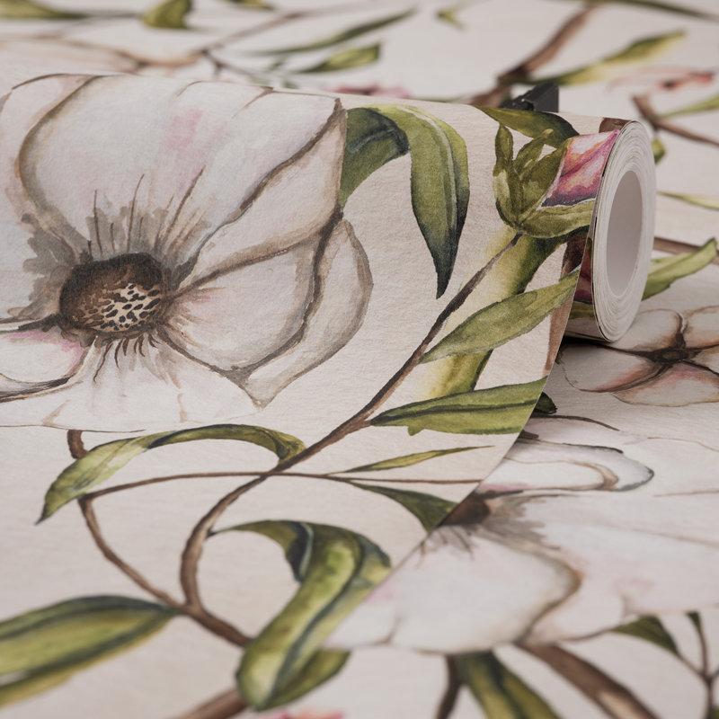 Emma Chiffon Paste The Wall Wallpaper 77.2" X 120"