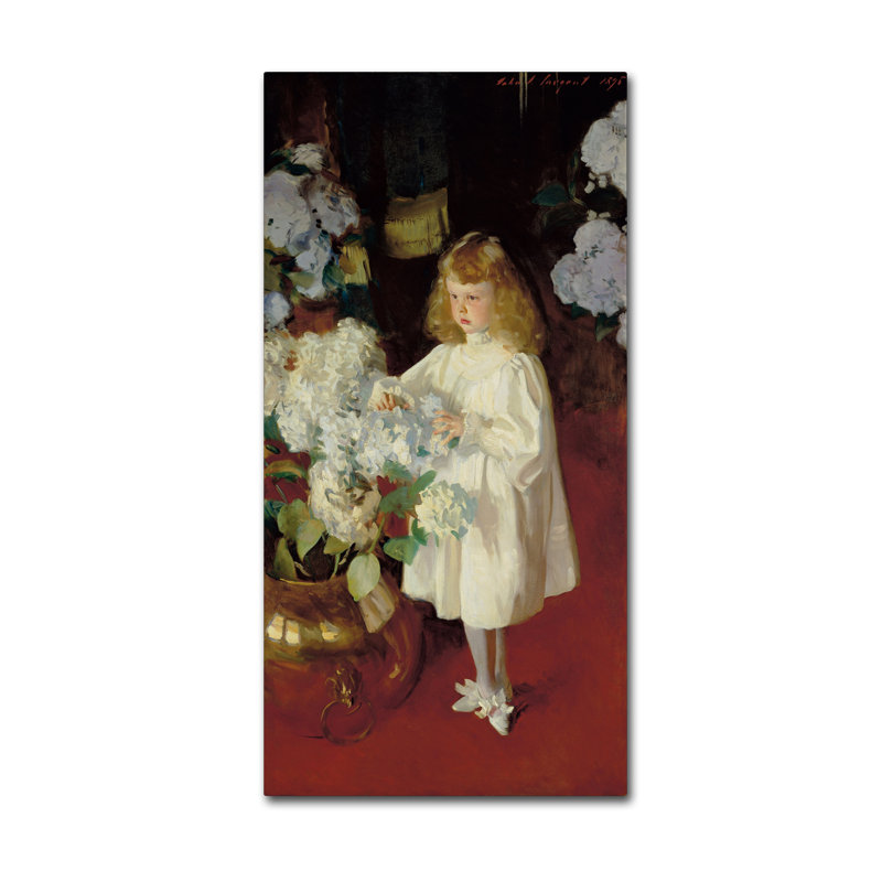« helen saisit » par impression sur toile tendue John Singer Sargent, H 19 po x l 10 po