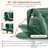 Plush Chenille Ergonomic Swivel Office Chair, 5-Level Adjustable Arms, 90°-120° Reclining Criss Cross Desk Chair with Removable Adjustable Lumbar Pillow ，300lbs-129229058