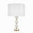 D15X26.5" Table Lamp (Lamp Shade Assembly Required)
