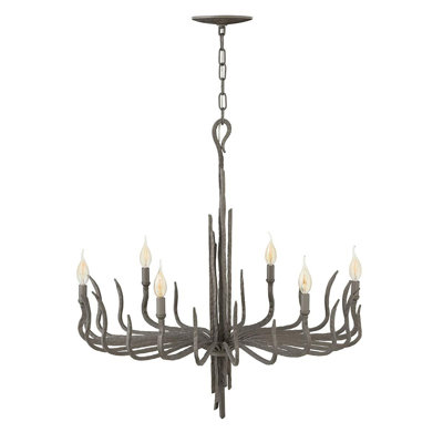 Herefordshire 6 - Light Candle Chandelier