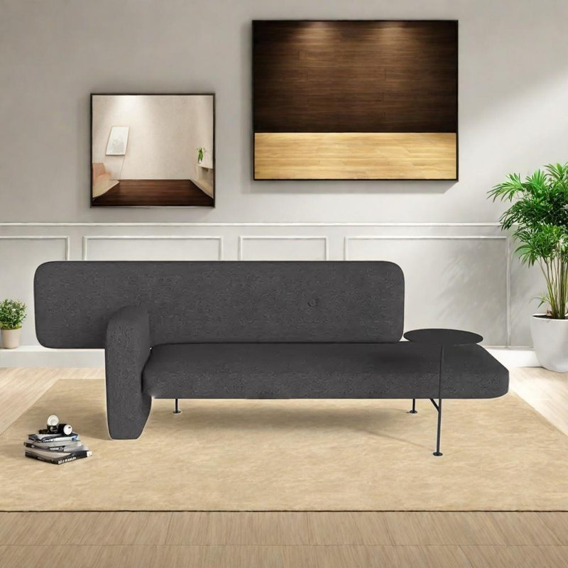 Chaise haute et durable, Orienté à gauche (vu de face)