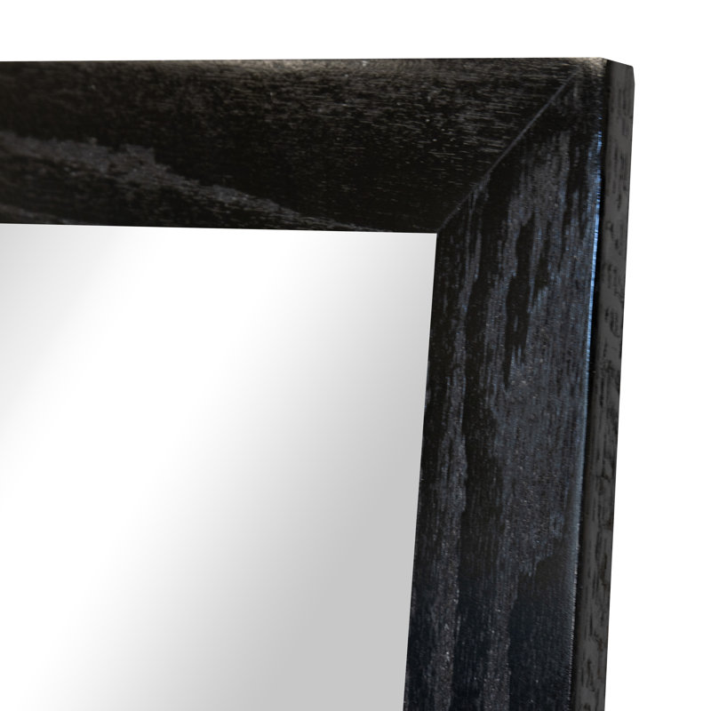  Miroir de plancher Ozark, Noir, 67 po x 30 po