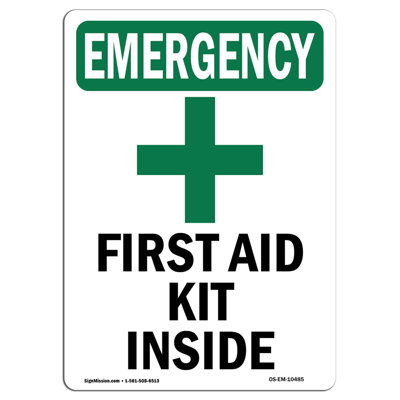 First Aid Kit Sign