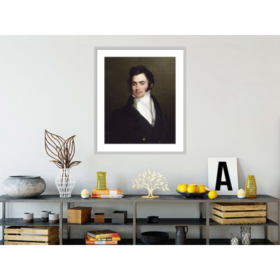 Portrait of Benjamin Tevis by Thomas Sully -Framed Giclee Print
