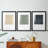 Divided Plot I  -Custom Framed  Premium Print W Matt - 3 Pieces-249774075-249774077