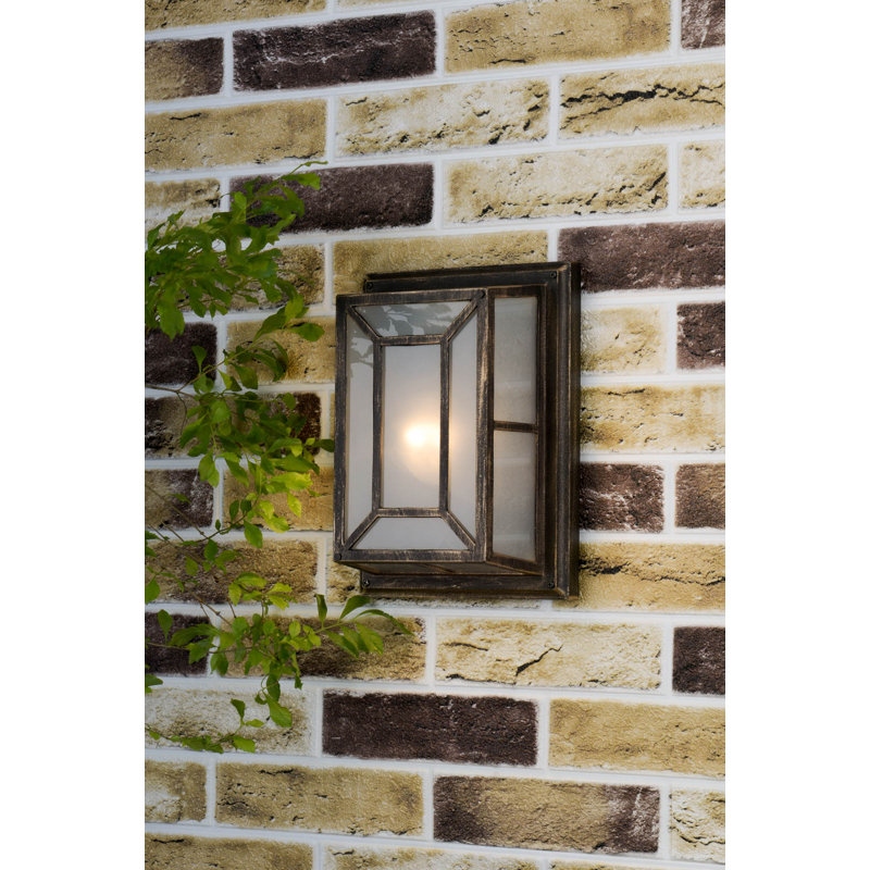 Aagand 1 - Bulb 21Cm W Outdoor Bulkhead Light