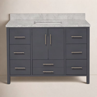 Kiara 48'' Single Bathroom Vanity with Top
