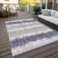 Tapis lavande intérieur / extérieur en polyester tissé à la machine Lamanna-95453778