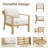 Aluminum Patio Armchair With Cushions-998042756