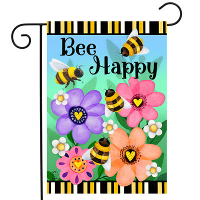 Drapeau de jardin Busy Bees