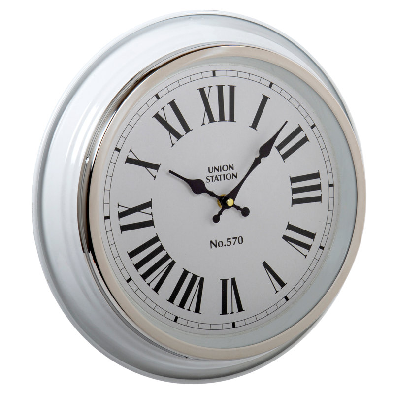 Horloge murale 13,5 po Brecken