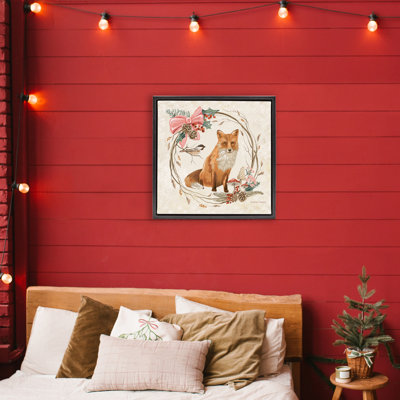 Cadre flottant Woodland Fox, couronne par Kelley Talent